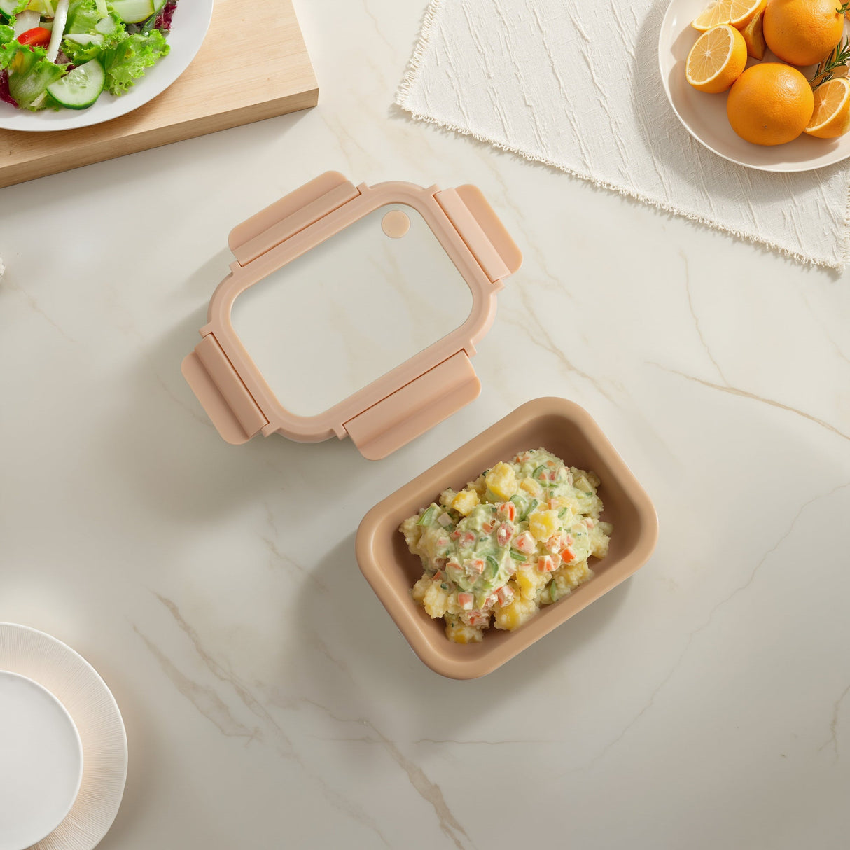 Stoneware Container - Honey