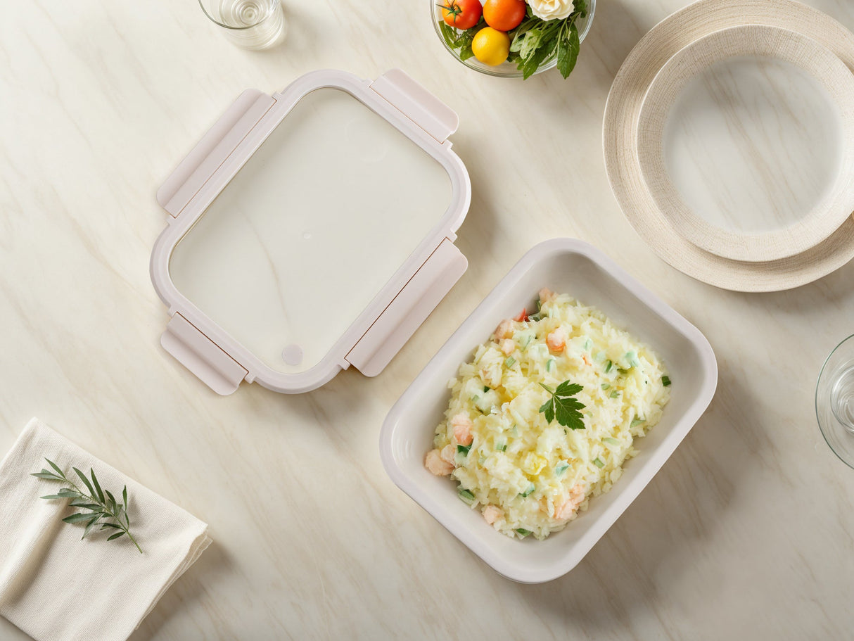 Stoneware Container - Cannoli Crème