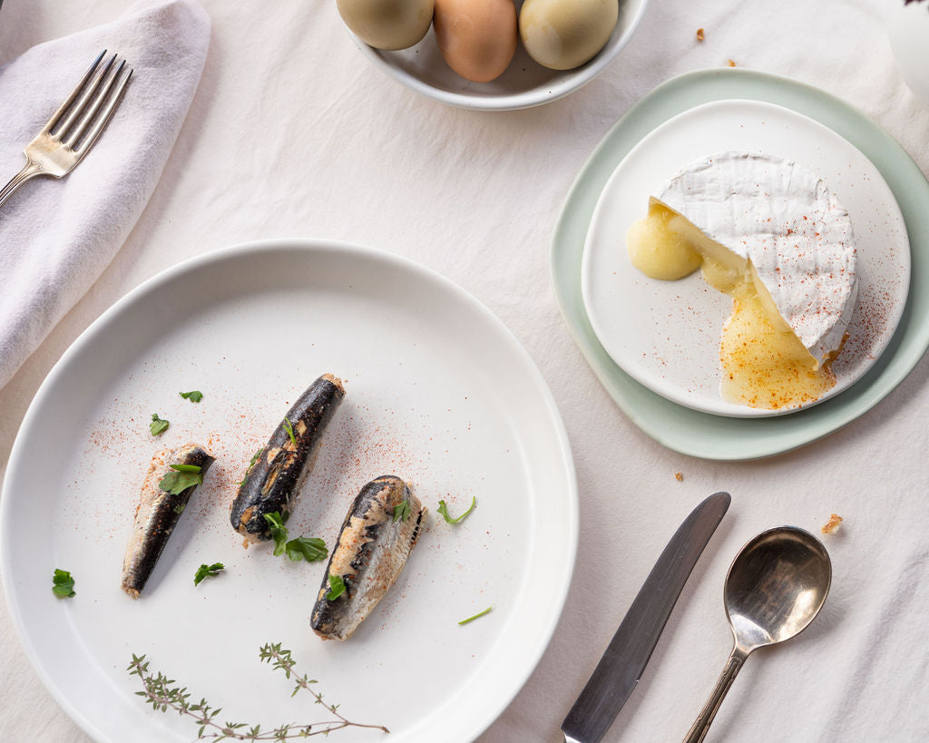 3 Piece Skali Coupe Dinner Setting