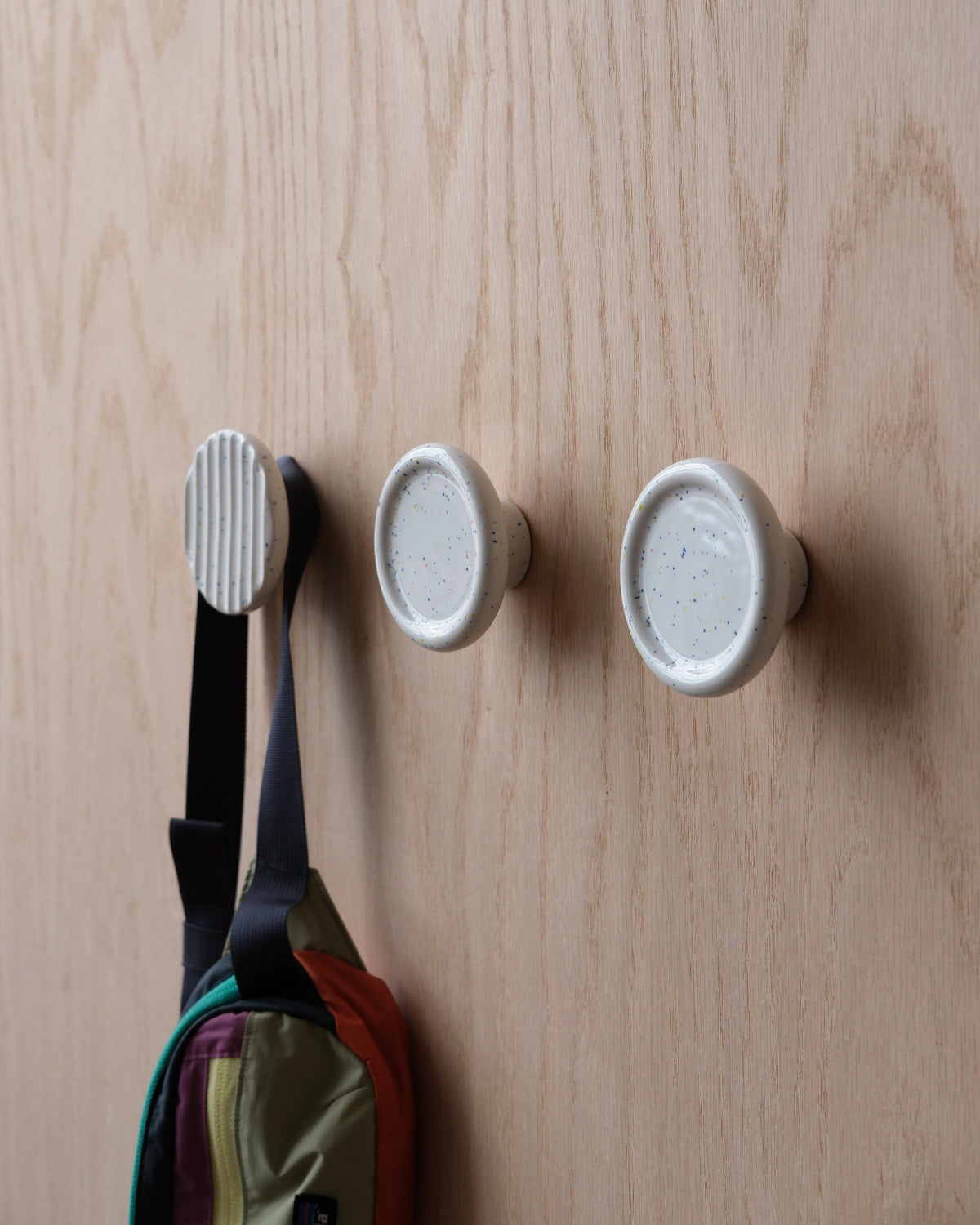 Sequence coat hook - Fluted