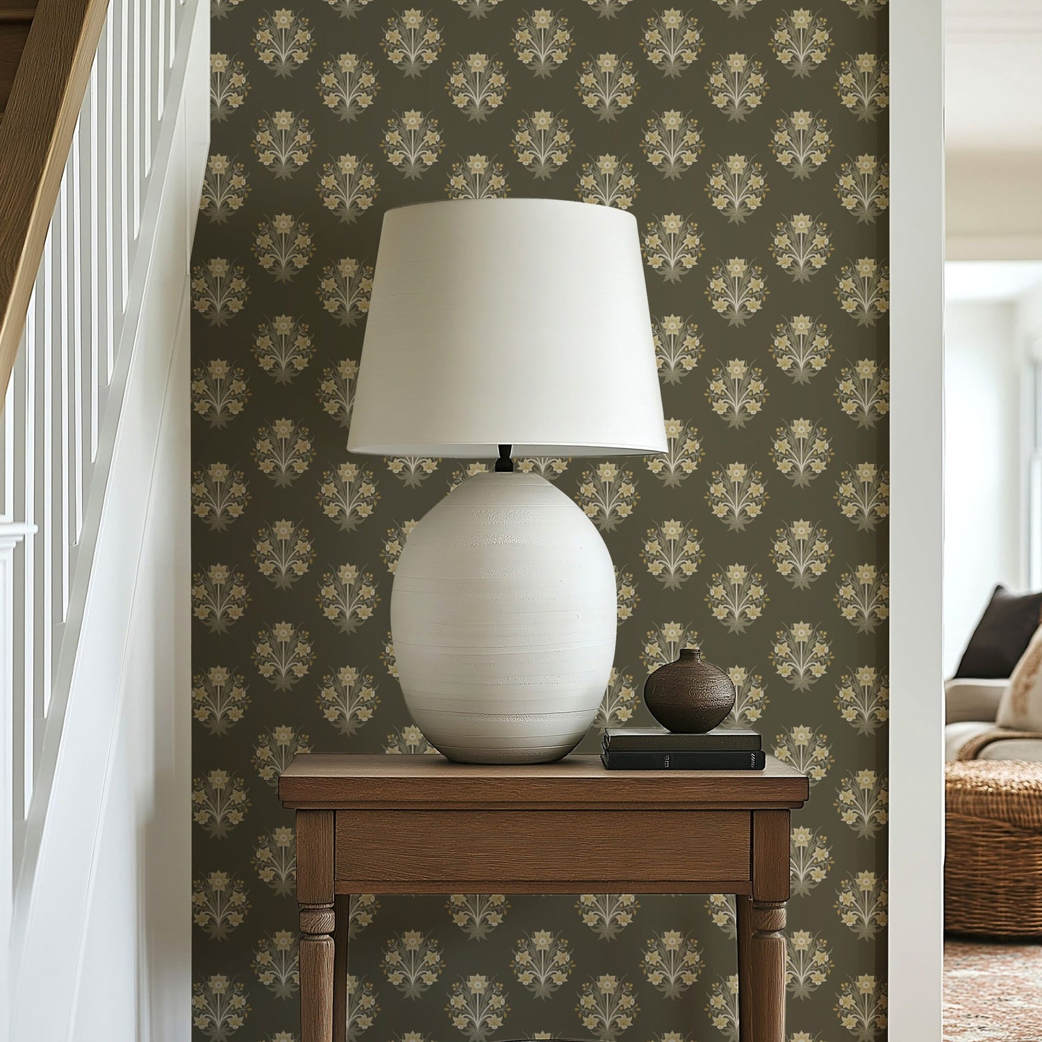 Elegant Daffodils Wallpaper - Exclusive Luxe