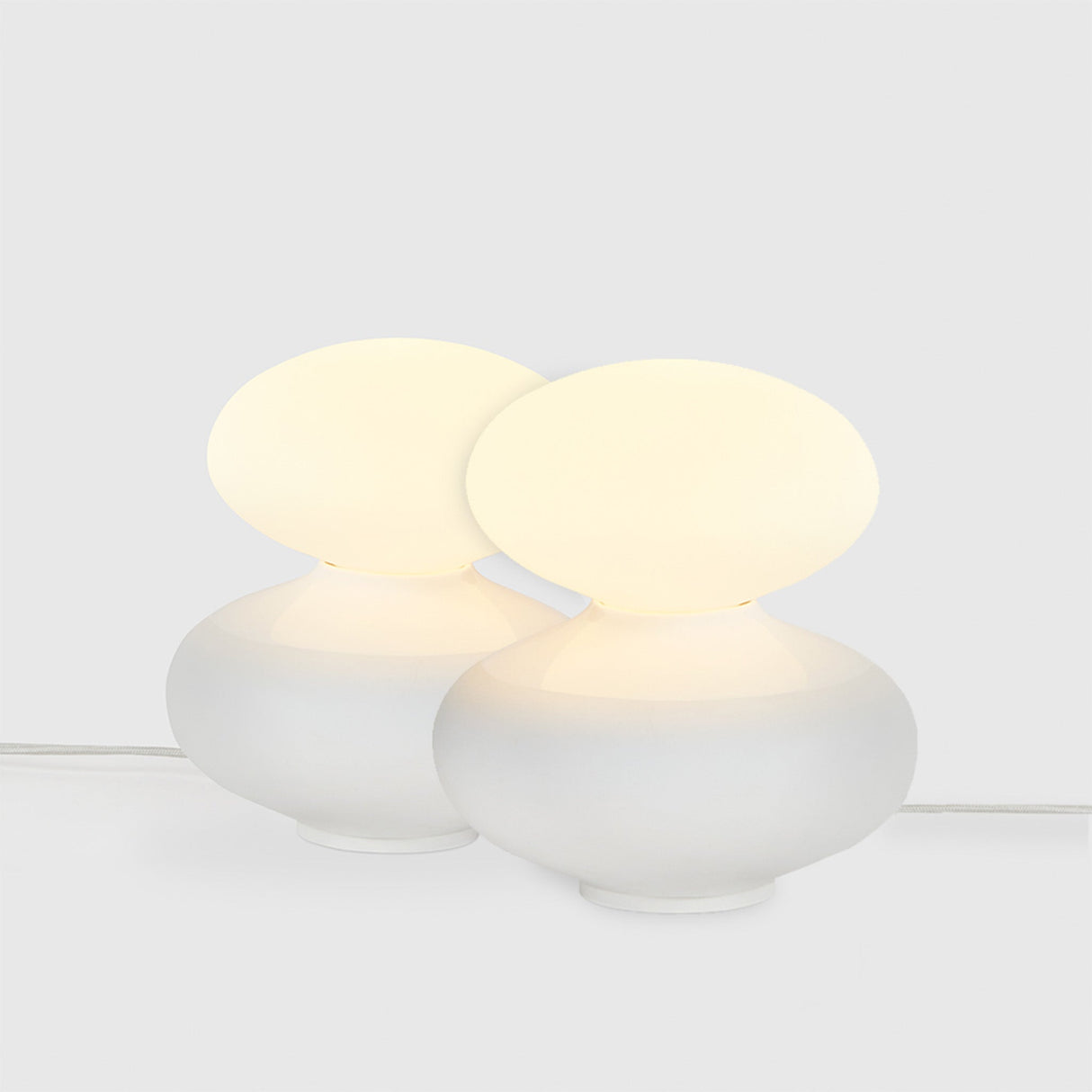 Reflection Oval Table Lamp - Set of 2