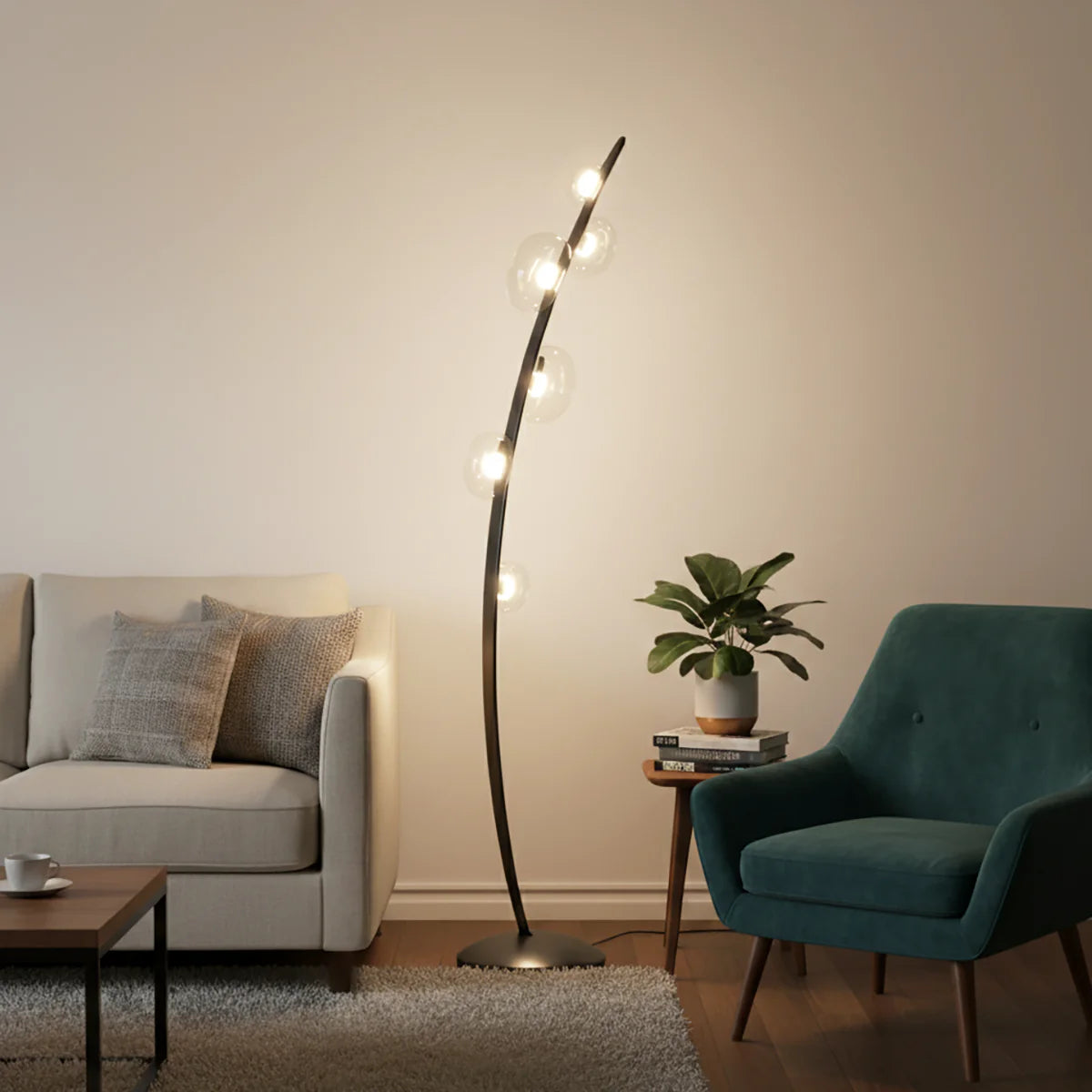 Dew Drops LED Floor Lamp
