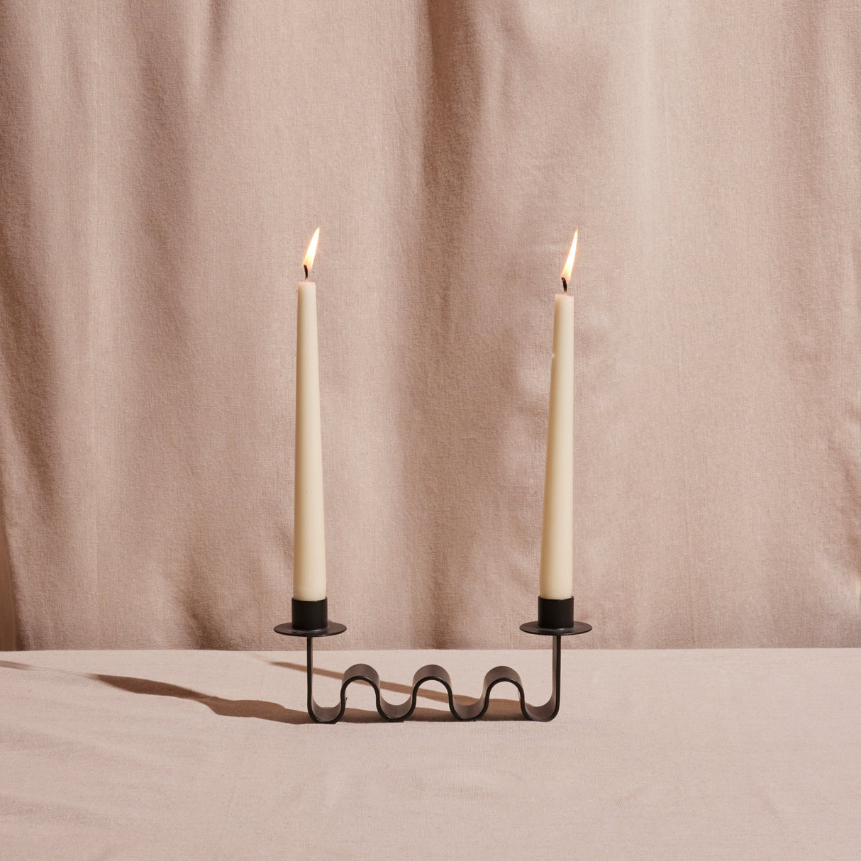 Helen Black Candle Holder by MESO
