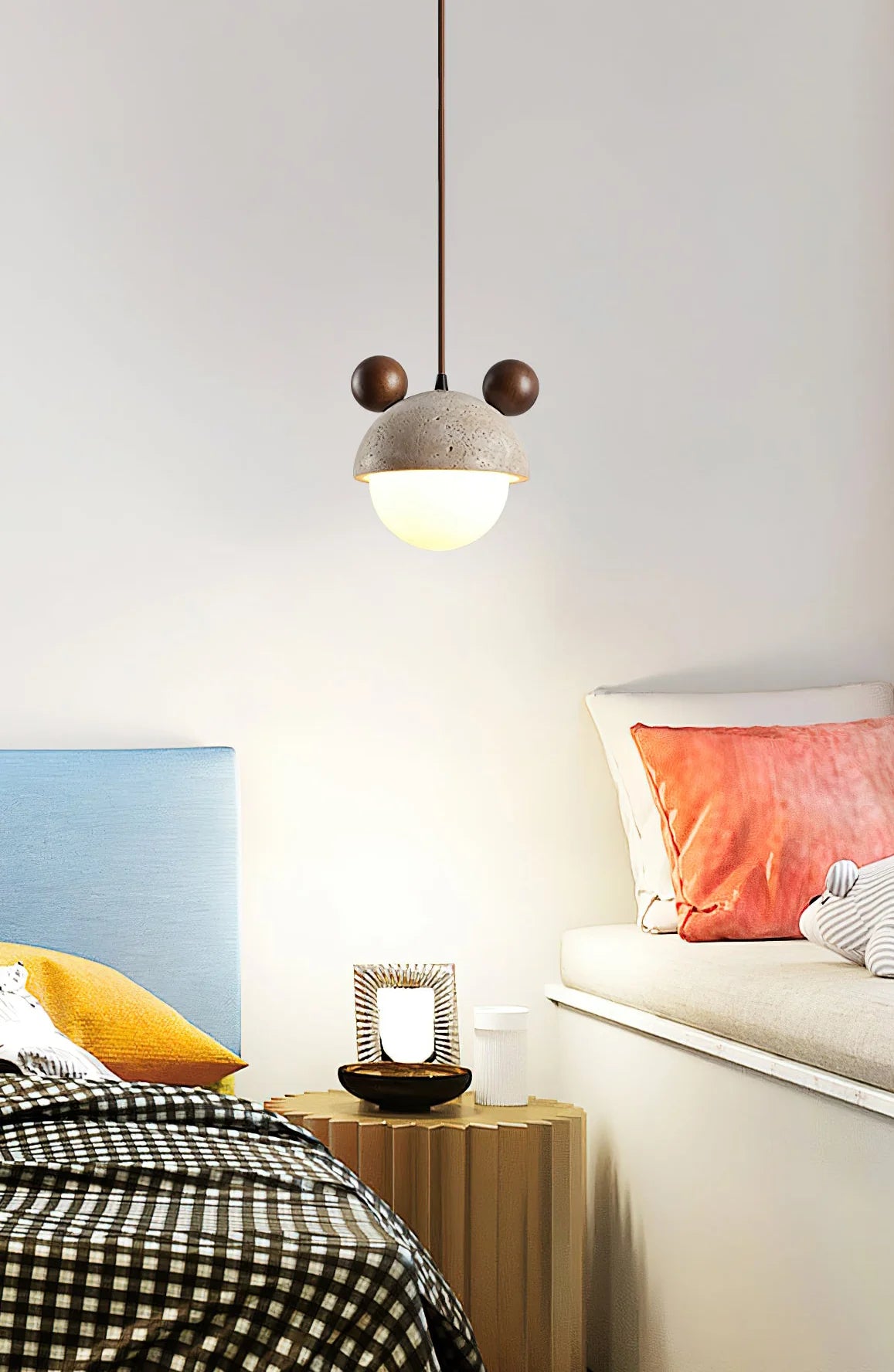 Domiere Travertine Pendant Lamp