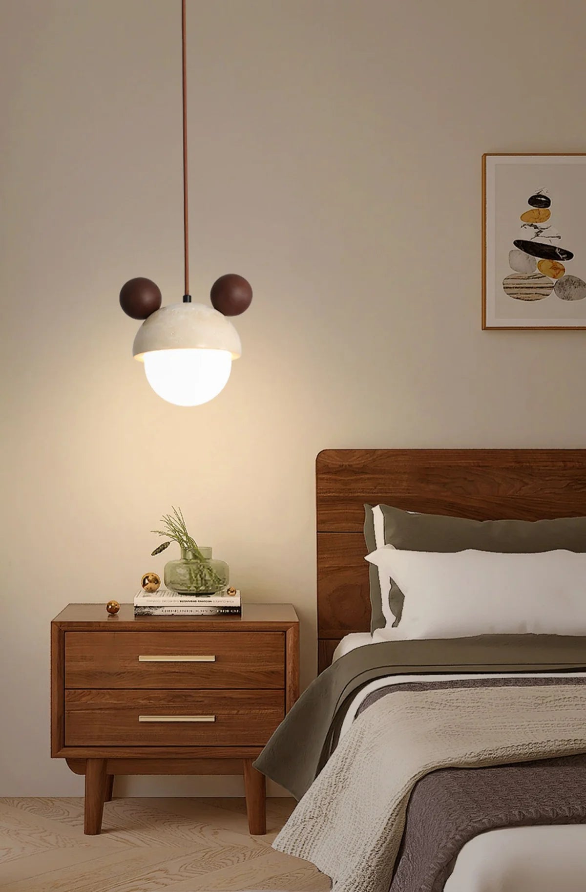 Domiere Travertine Pendant Lamp