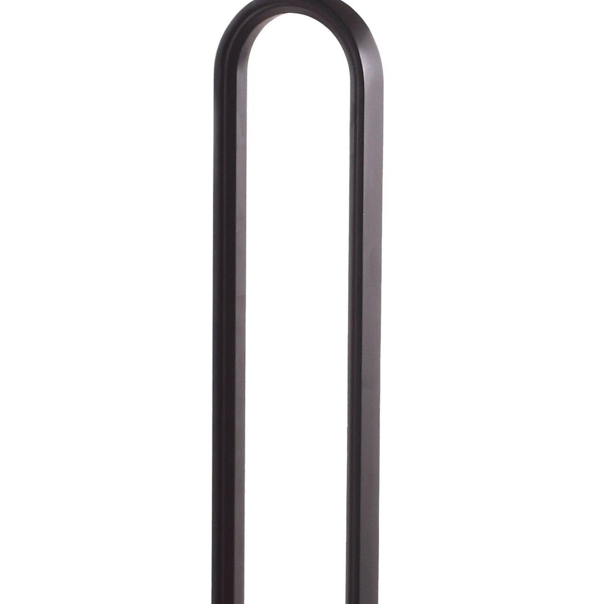 12" Black Round Side Table