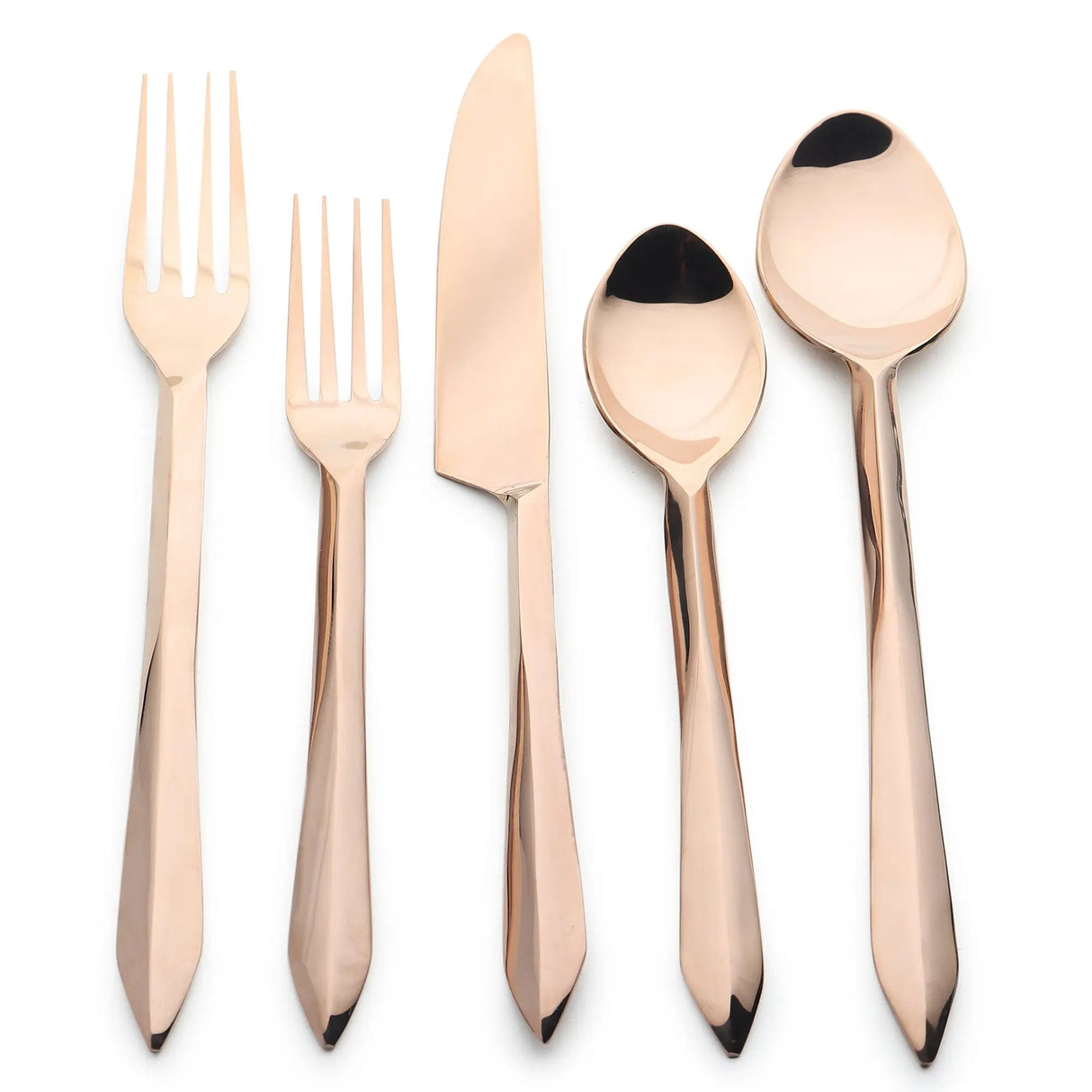 Estique PVD 5 Pcs. Flatware Set