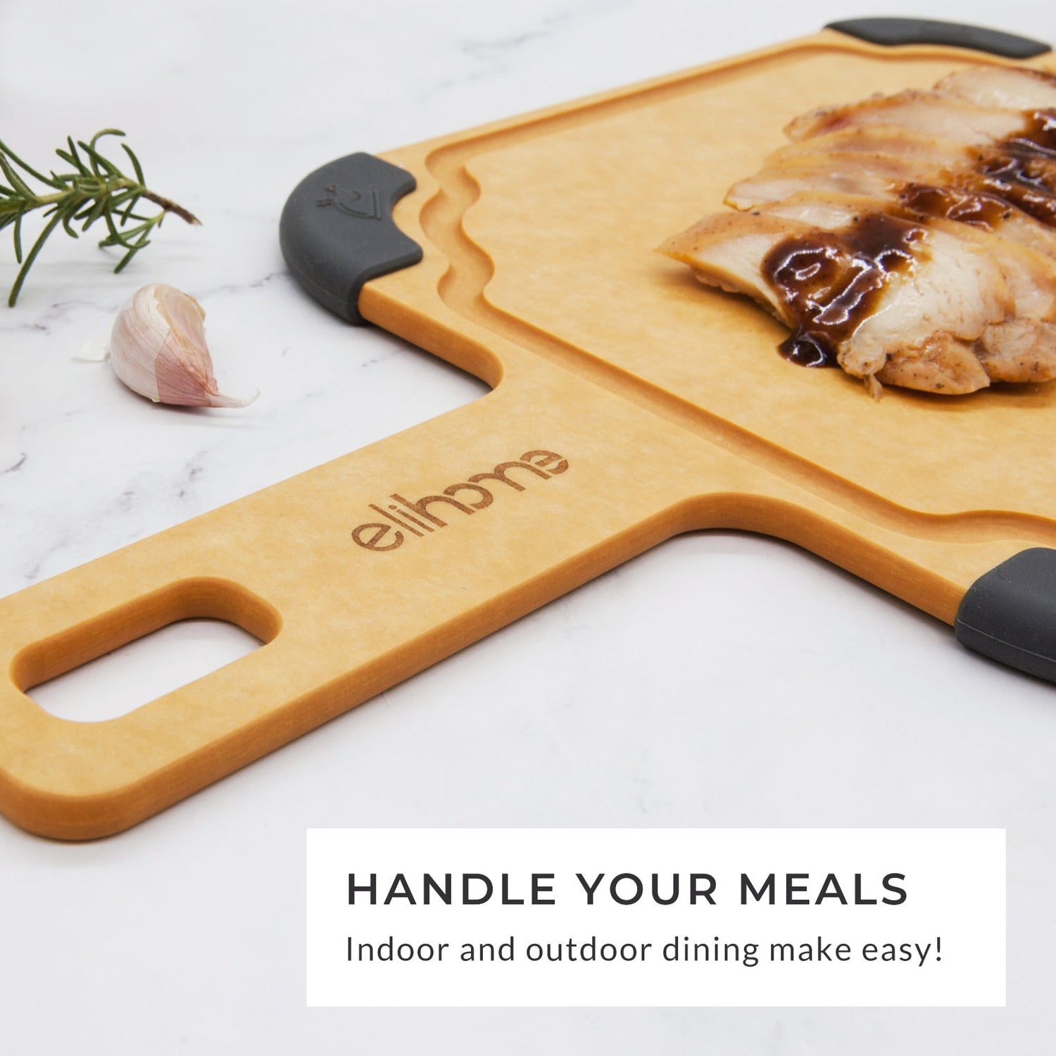 Paddle Series Cutting & Serving Board 2-in-1 Set