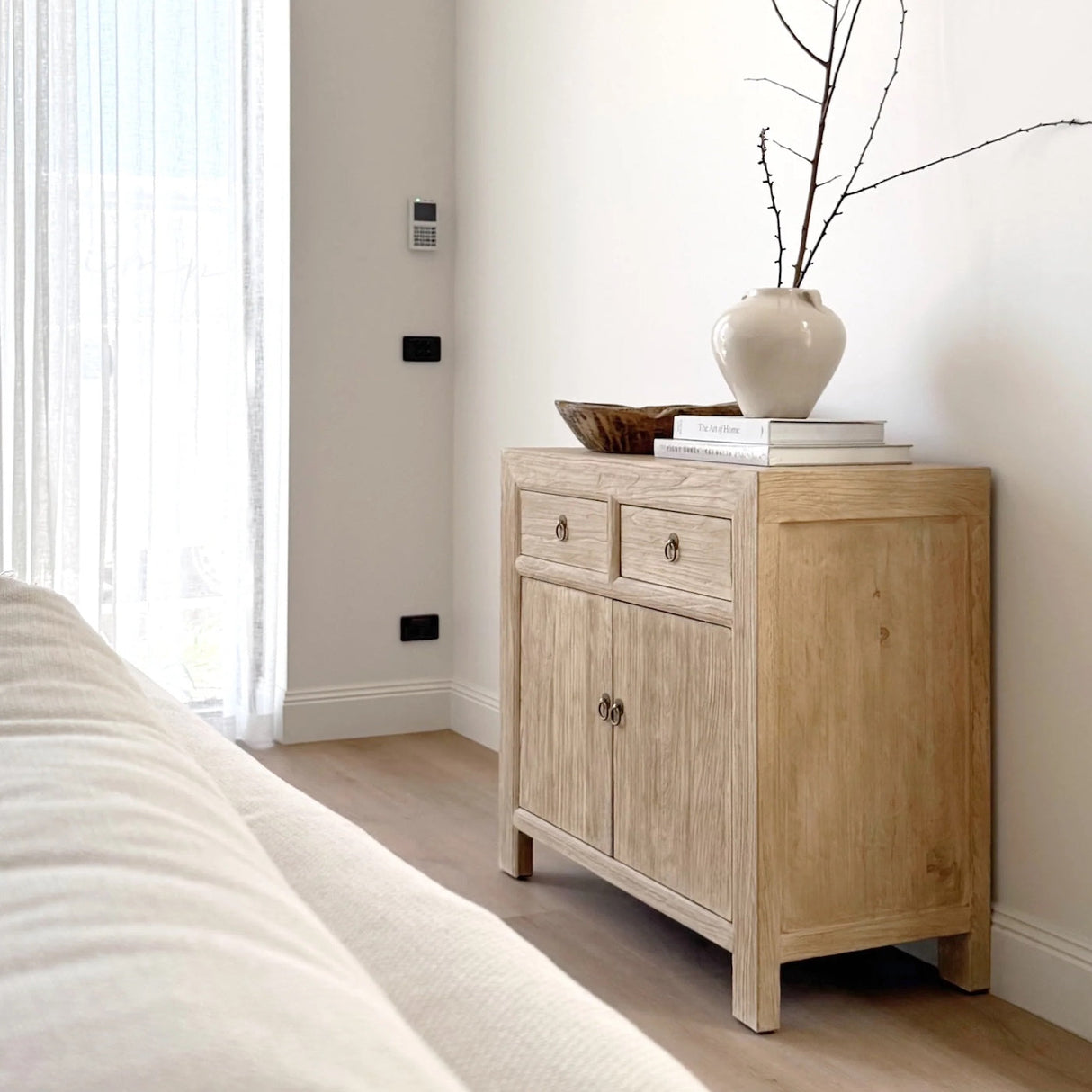 Elm Two Drawer Cabinet