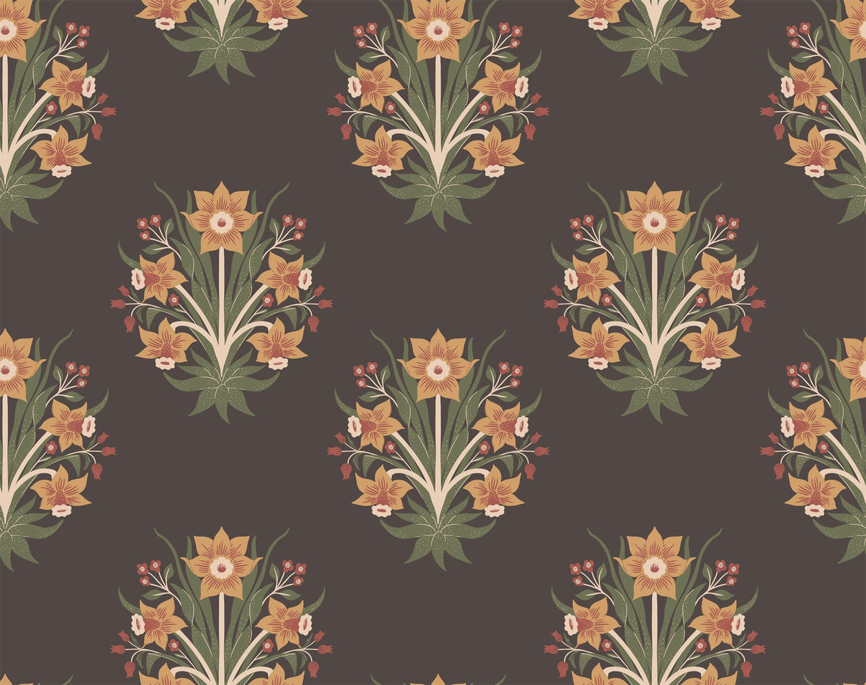 Elegant Daffodils Wallpaper - Exclusive Luxe