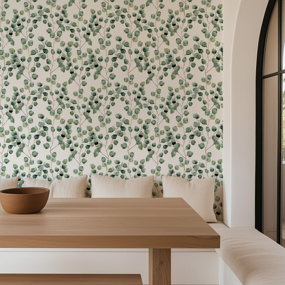 Eucalyptus Wallpaper - Removable Wallpaper - Self Adhesive WallPaper