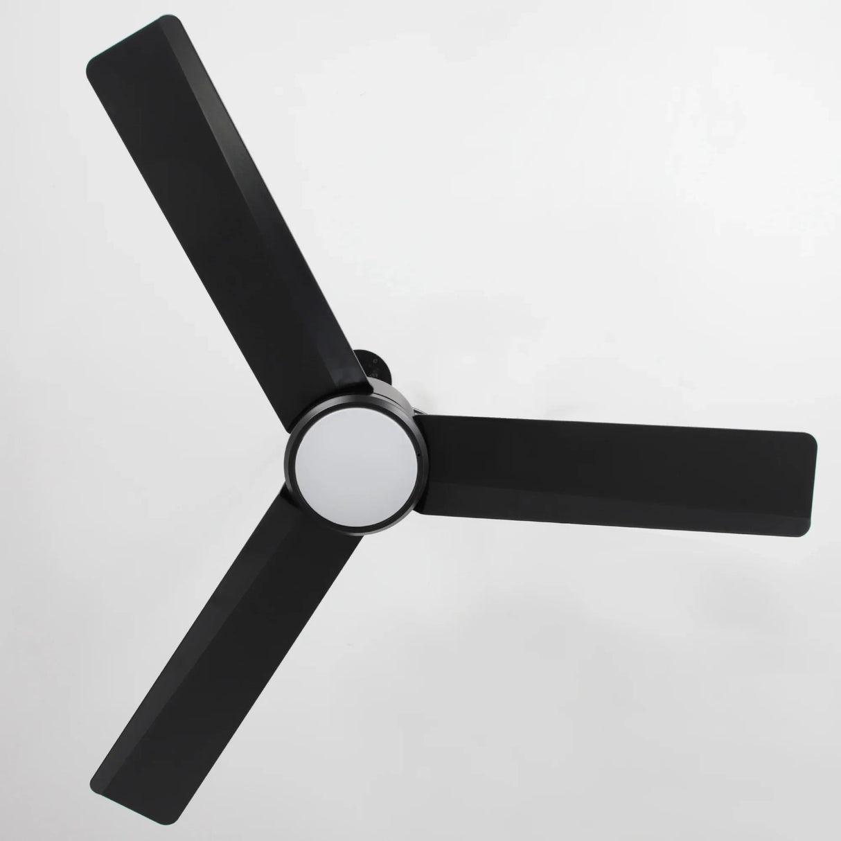42 Inch Rhine Indoor/Wet Outdoor IP65 Black Anywhere Waterproof Ceiling Fan with LED Light and Convenient Hanging Hook