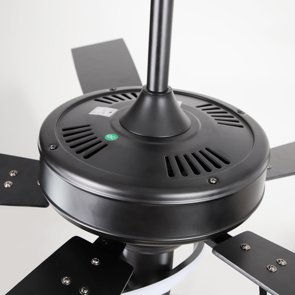 52 Inch Oregon DC Motor Modern Downrod Ceiling Fan with LED Light