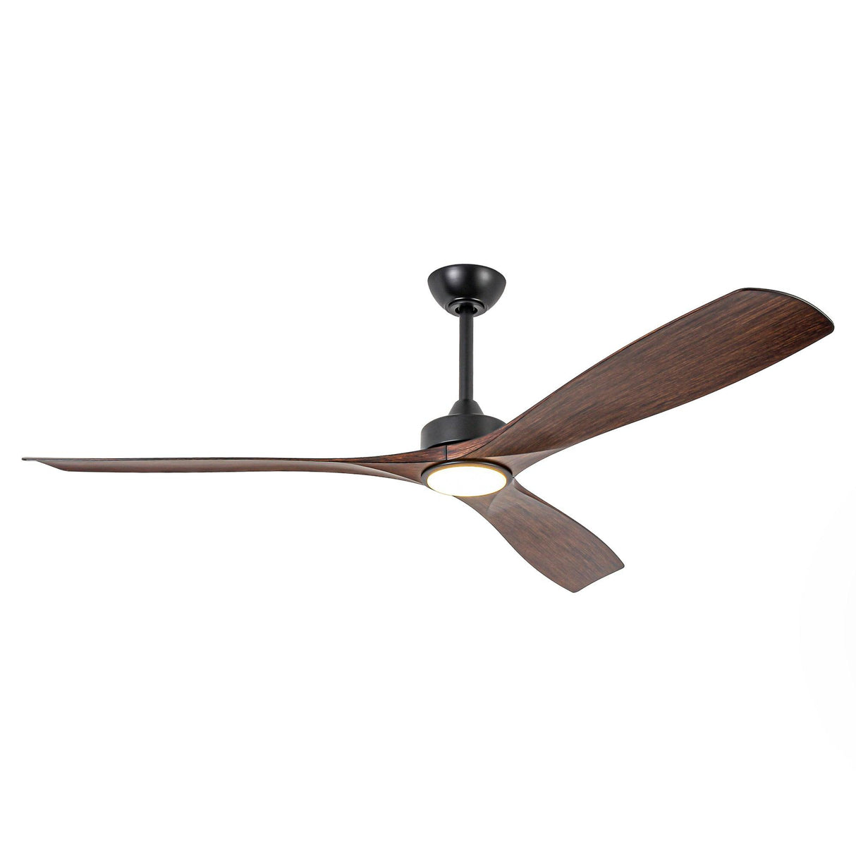 60 Inch Alexi DC Motor Modern Downrod Ceiling Fan with LED Light