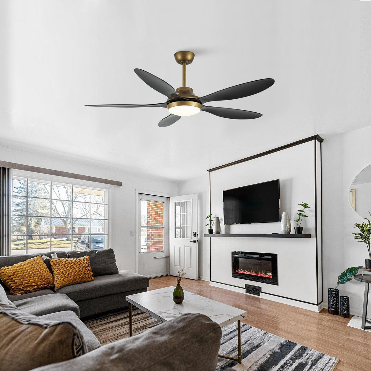 52" Punjab Smart Fan with LED Light