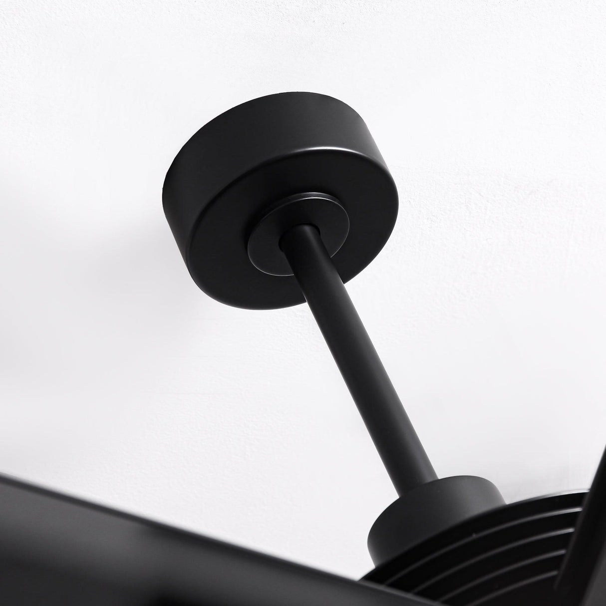 84 Inch 100 Inch Padus Black Large Size Ceiling Fan with Dimmable Lighting and Remote Control