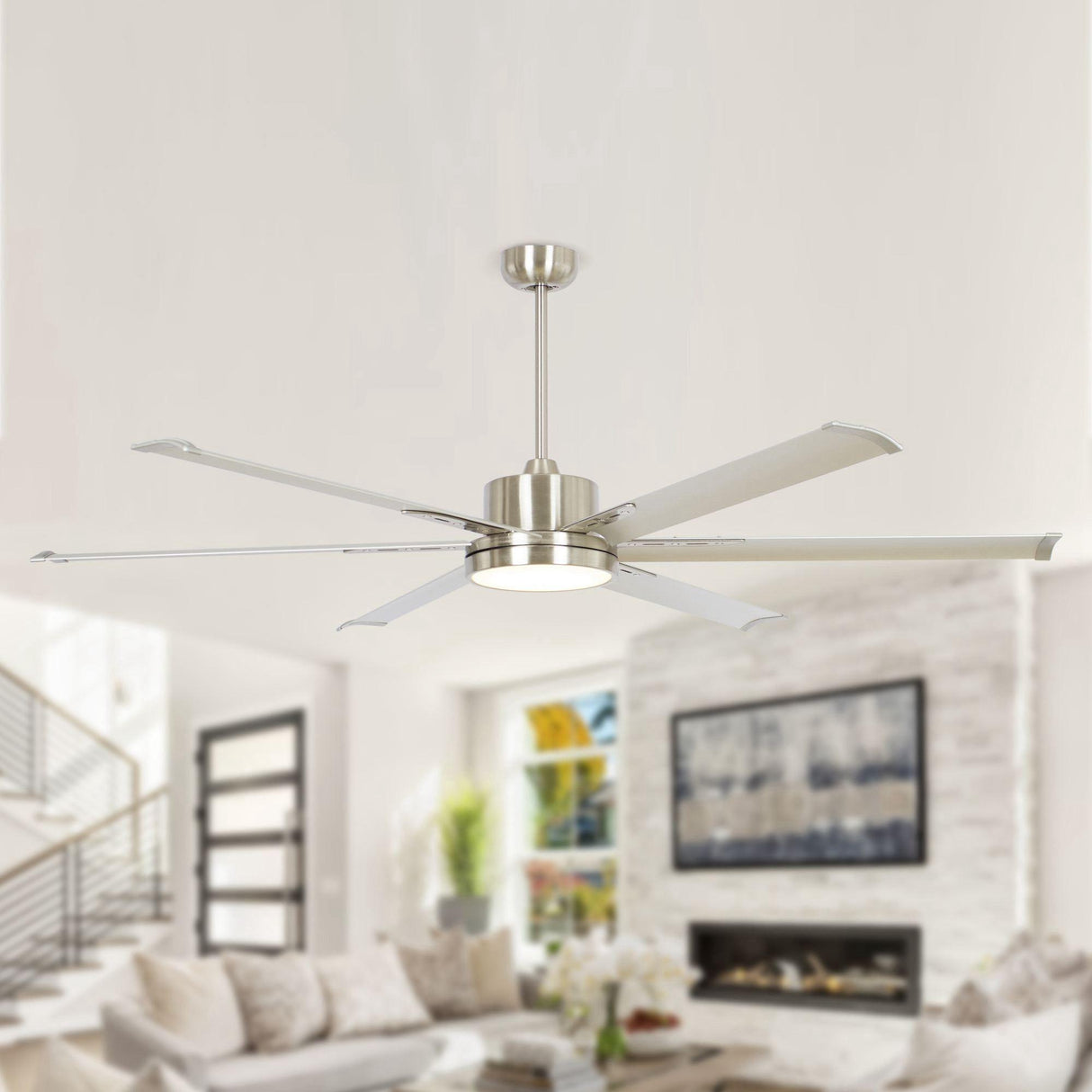 65'' Inch Freda DC Motor Modern Ceiling Fan Led Light Remote Control