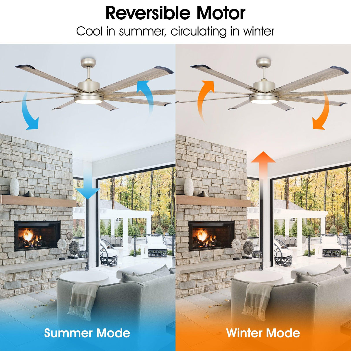 72‘’ Bankston Integrated Led Indoor Nickel Standard Ceiling Fan With Remote Control And Light Kit Included