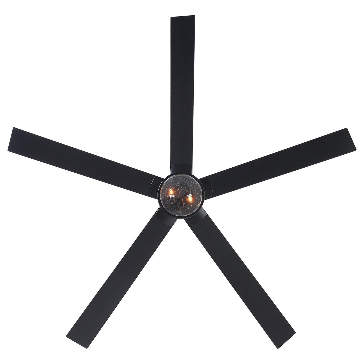 65" Modern DC Motor Downrod Mount Reversible Ceiling Fan With Lighting And Remote Control