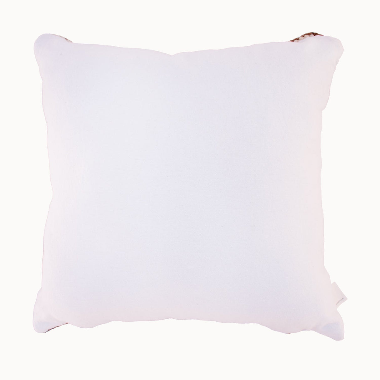 Upcycled Woven Patchwork Pillow