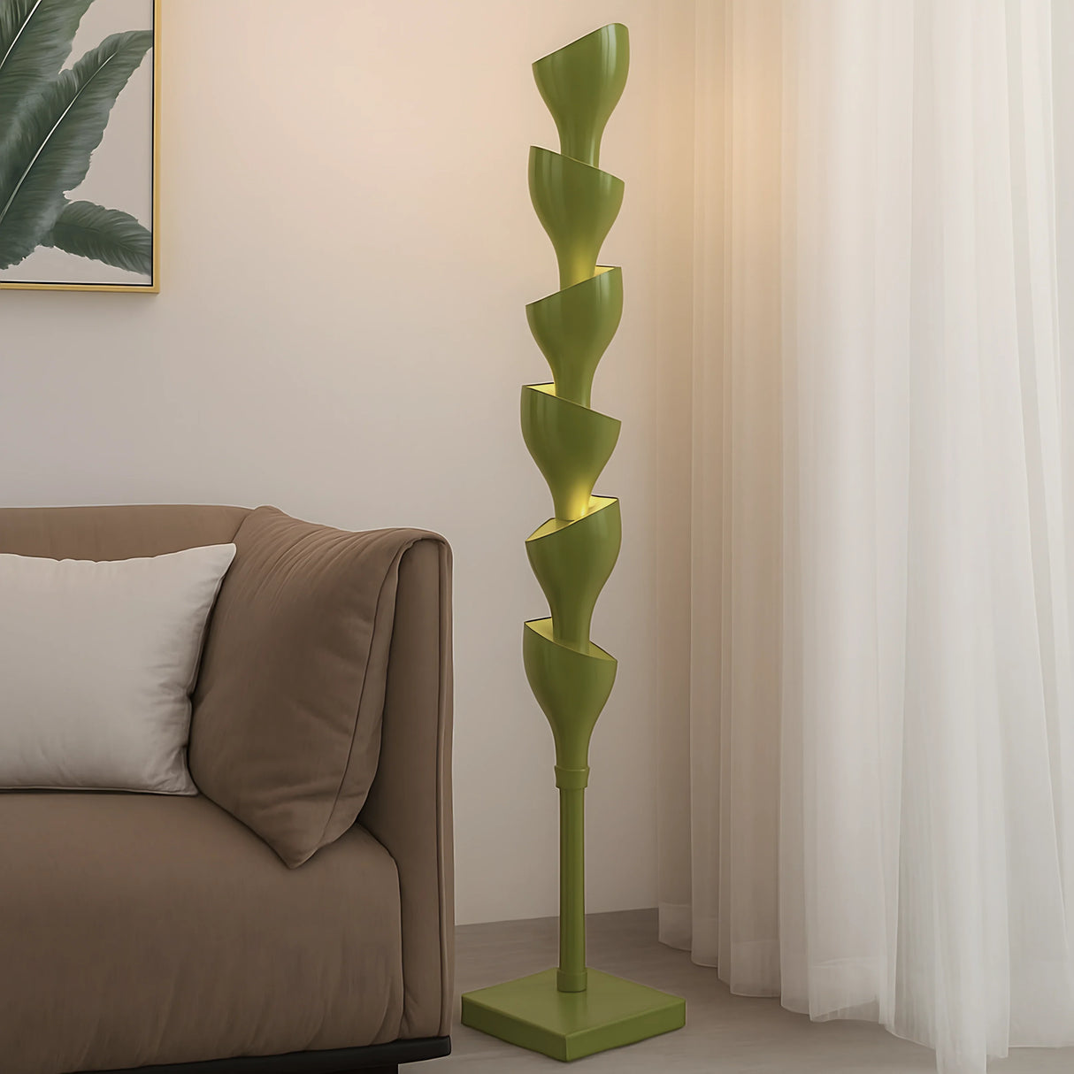 Floral Floor Lamp