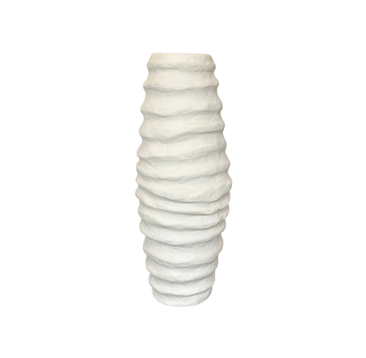 Paper Mache Flow Vase