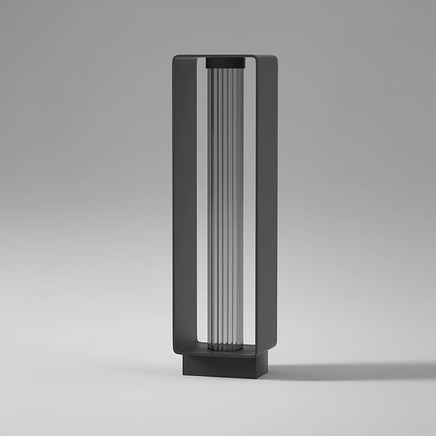 Frame Acrylic Outdoor Post Lamp