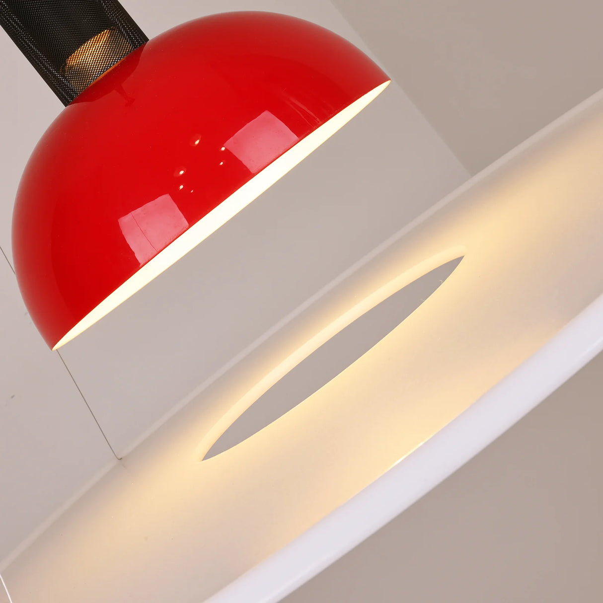 Frisbi Acrylic Disc Pendant Light