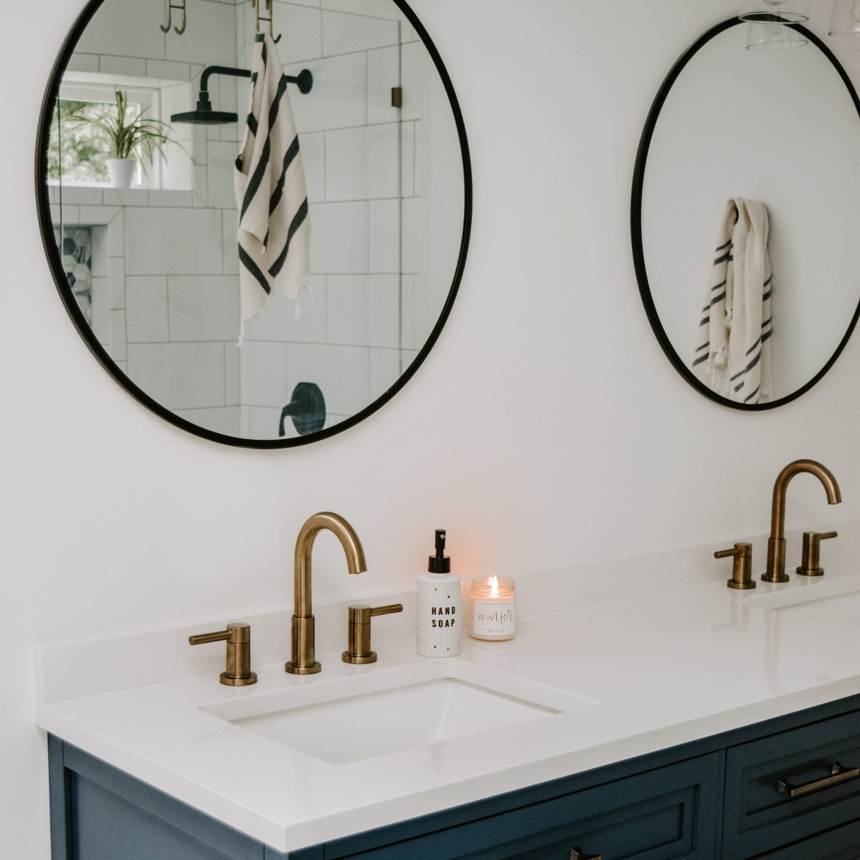 8.5oz Tile Hand Soap Dispenser