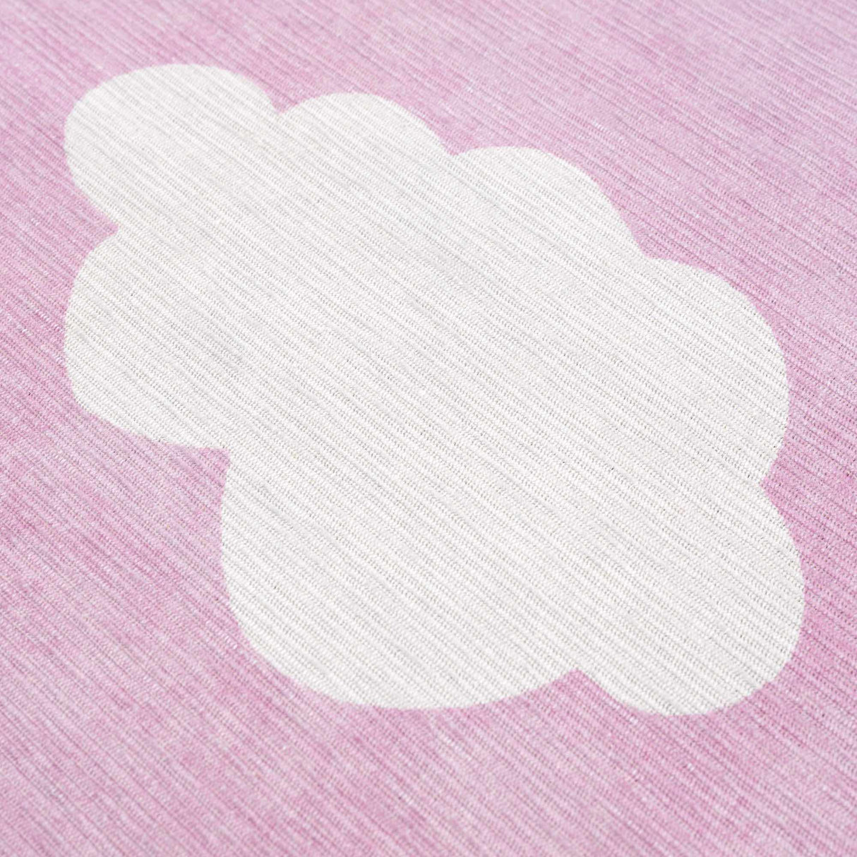 Nizar Pink Cloud Washable Kids Rug - Clearance