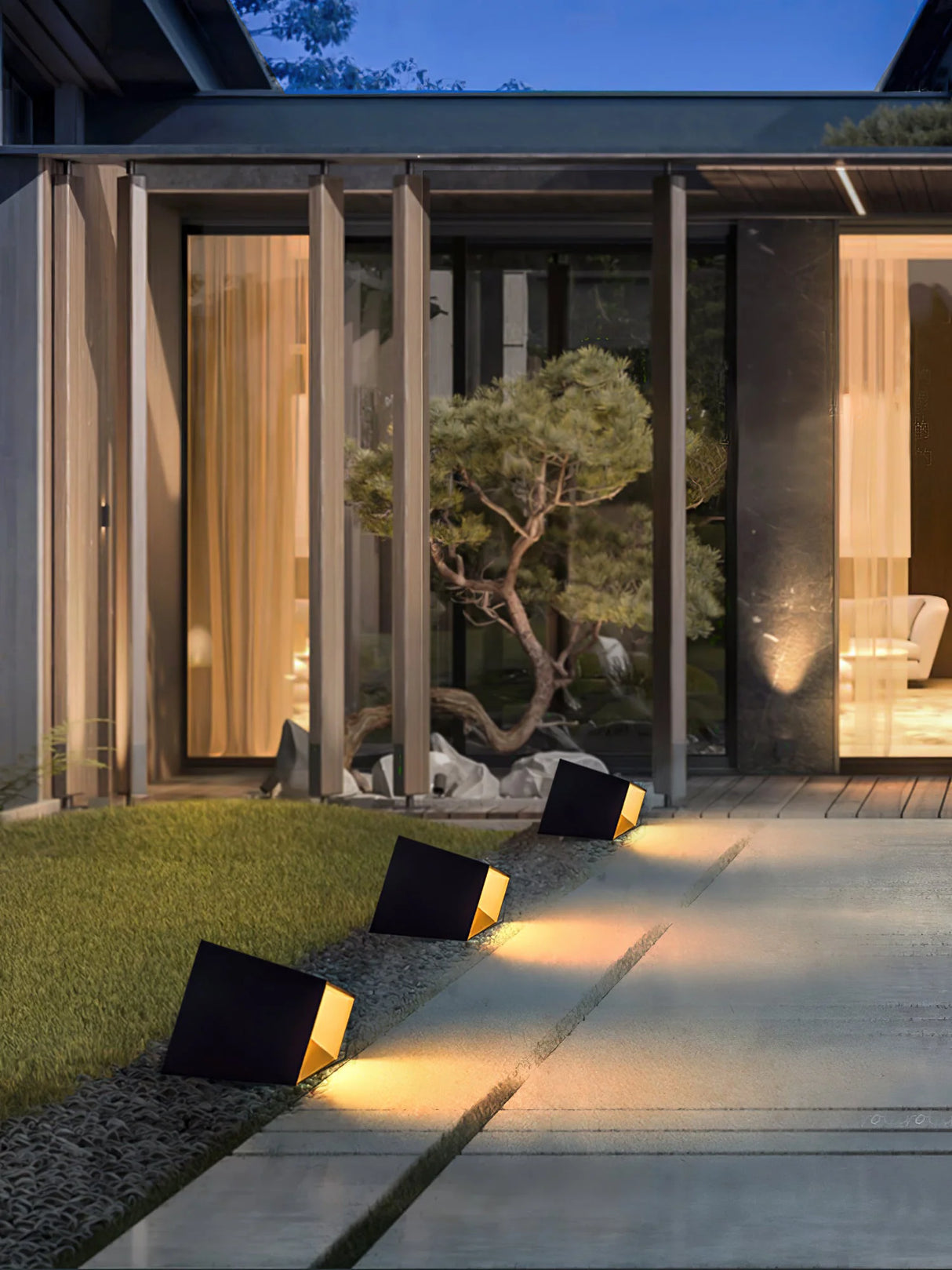 Garden Decoration Cube Outdoor Light