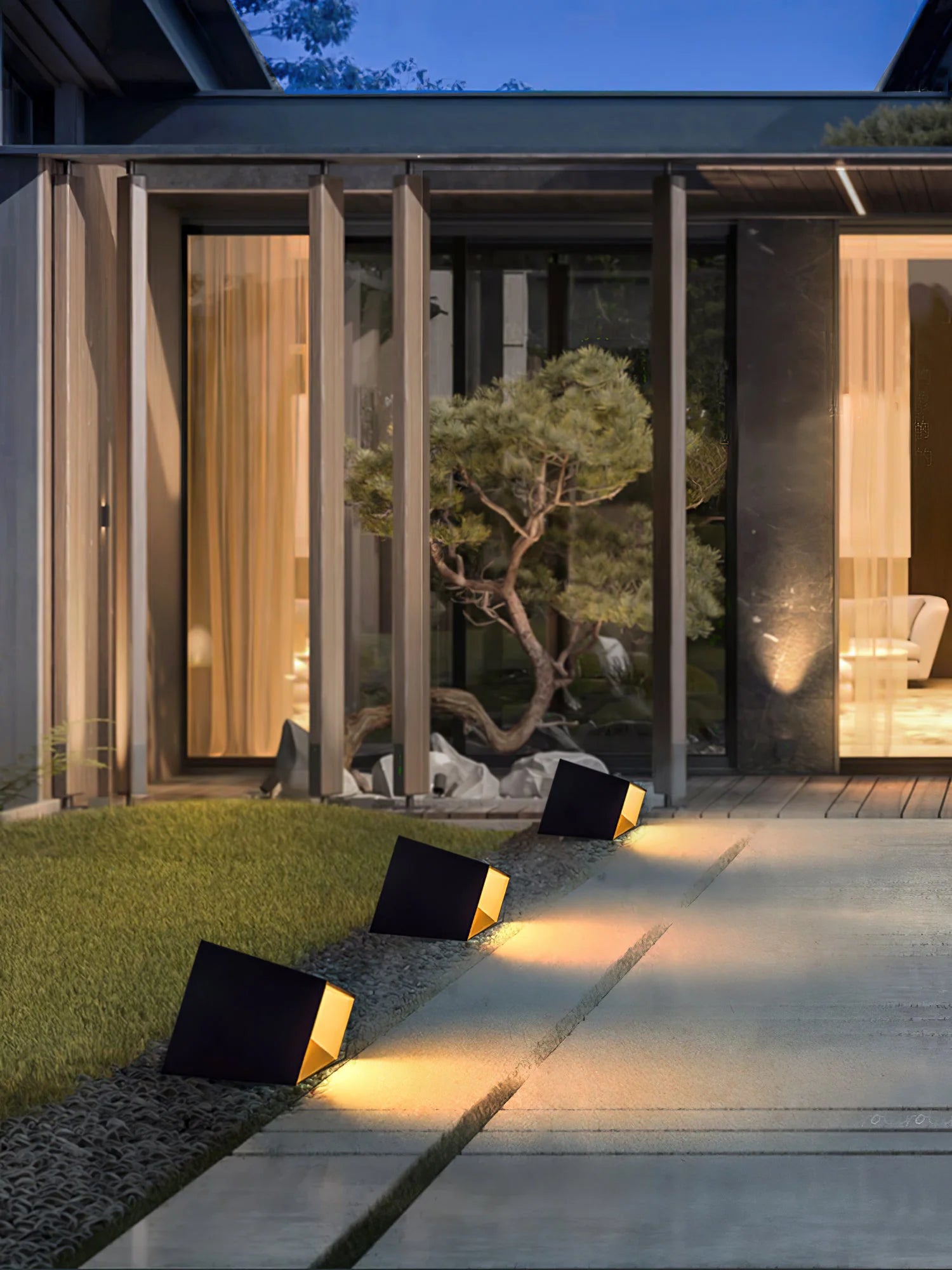 Garden Decoration Cube Outdoor Light