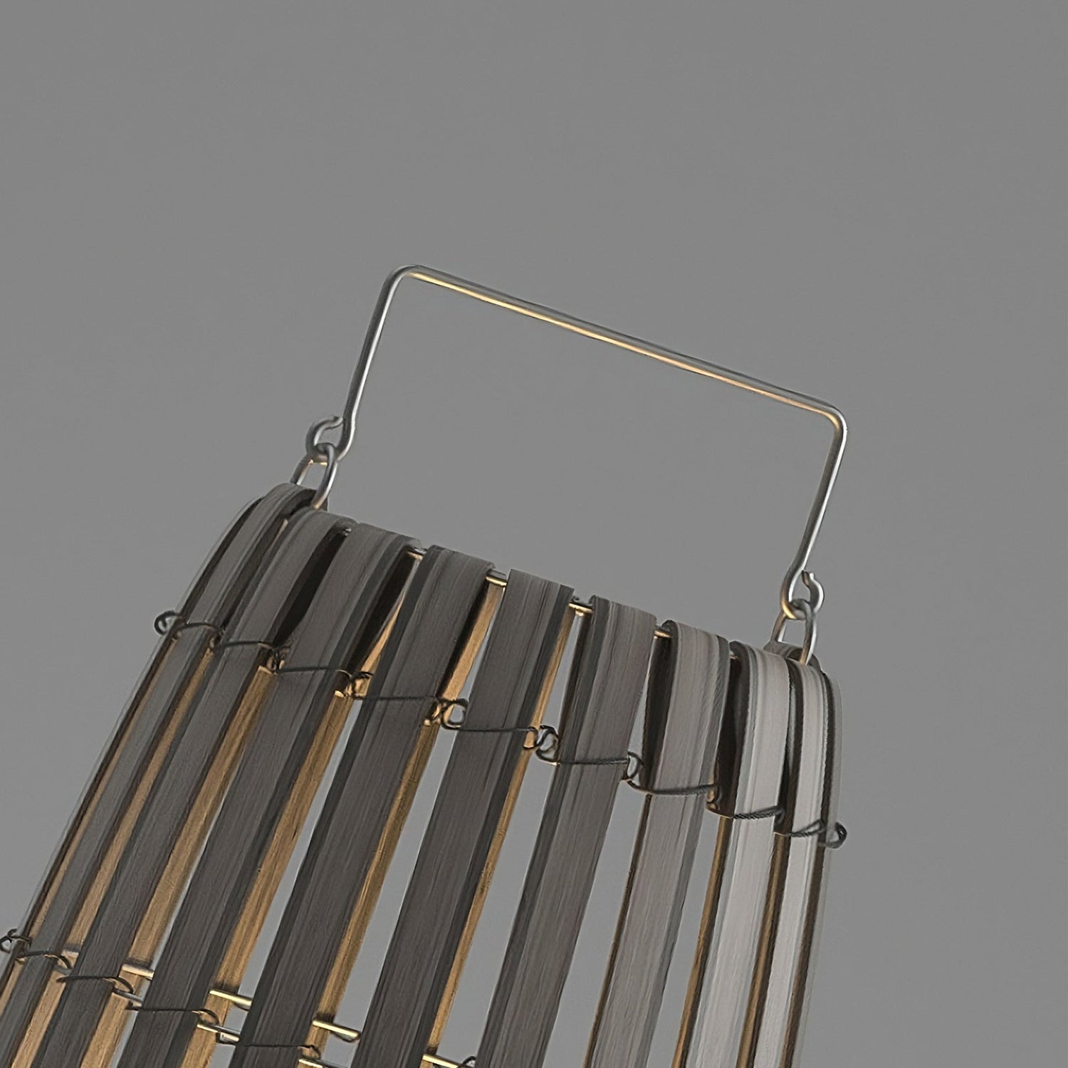 Garden Rattan Floor Lamp