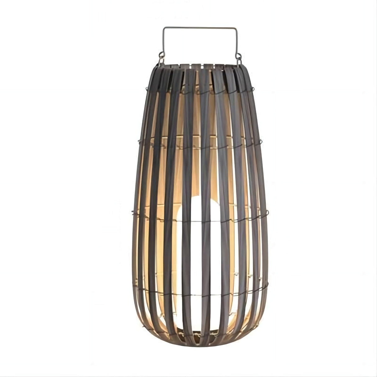 Garden Rattan Floor Lamp