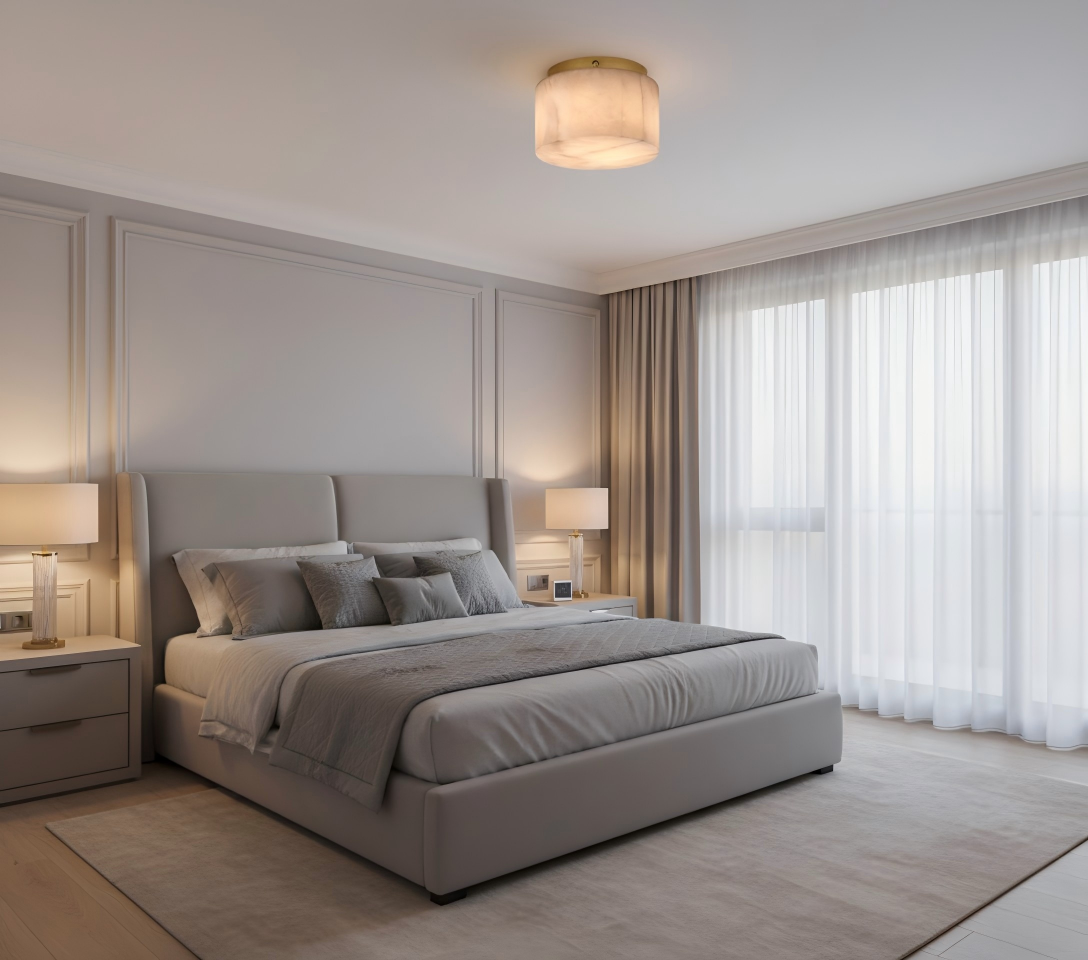 Rivage Round ceiling lamp