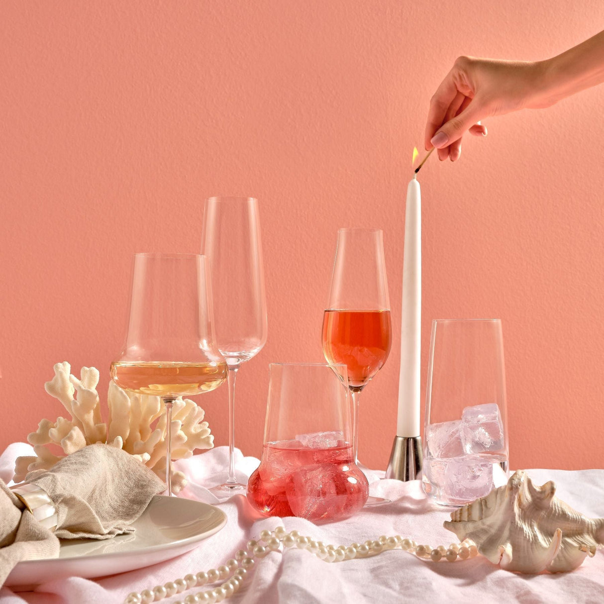 Ghost Zero Tulip Champagne Glass