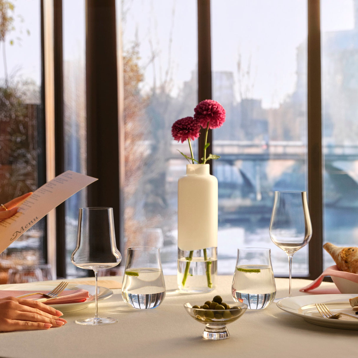 Ghost Zero Tulip White Wine Glass