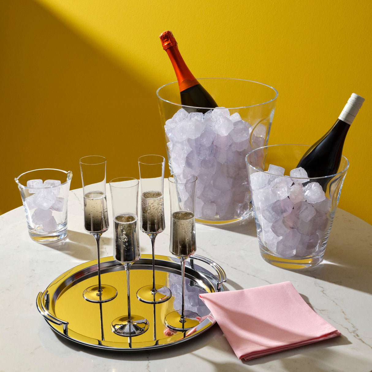 Dream Parade Set of 2 Champagne Glasses