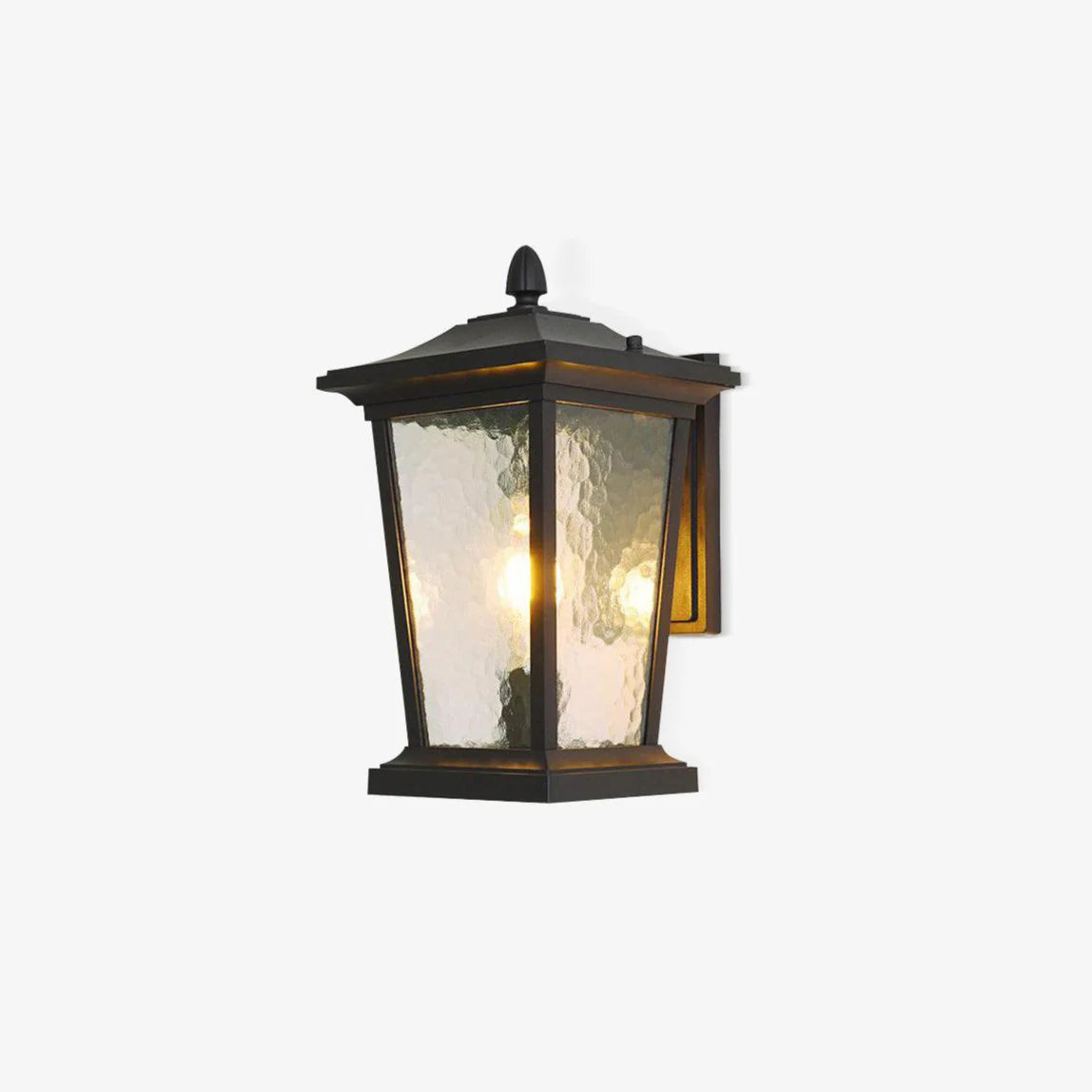 Glass Cottage Bird Cage Outdoor Wall Light