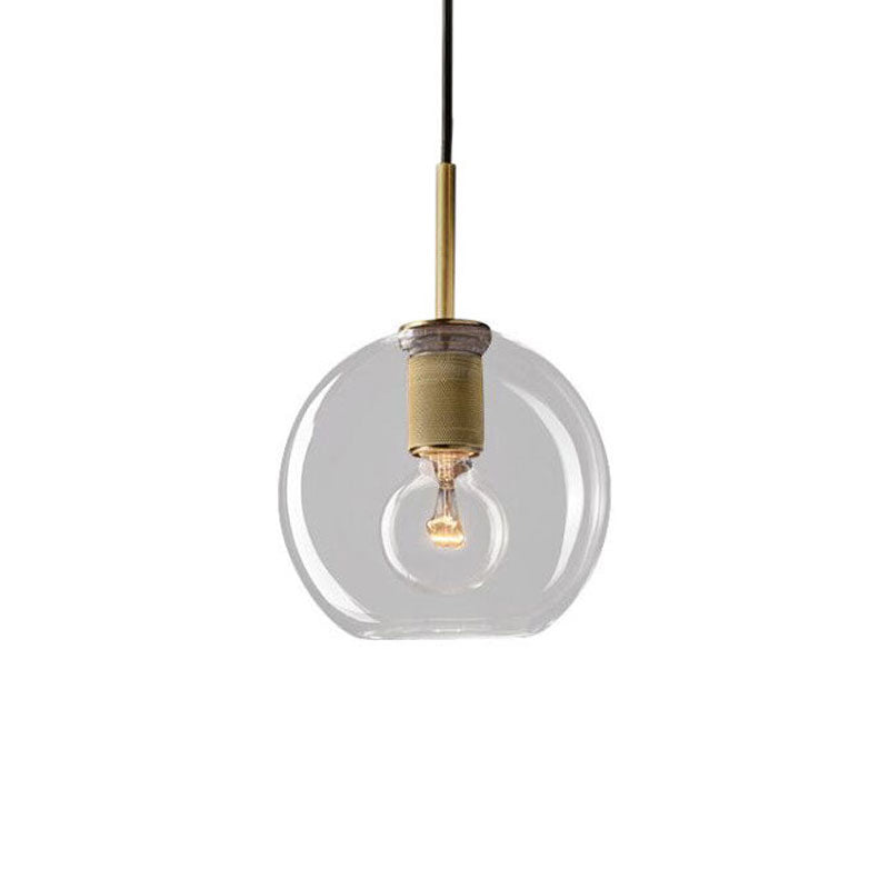 Glass Shaded Pendant Light