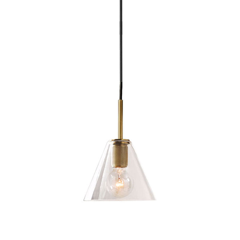 Glass Shaded Pendant Light