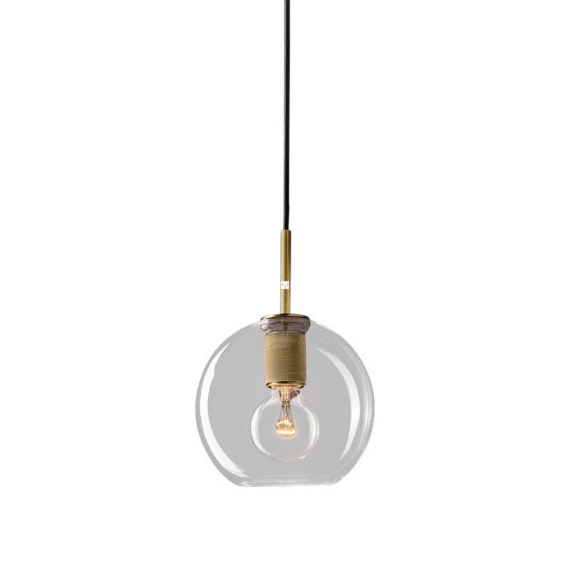 Glass Shaded Pendant Light