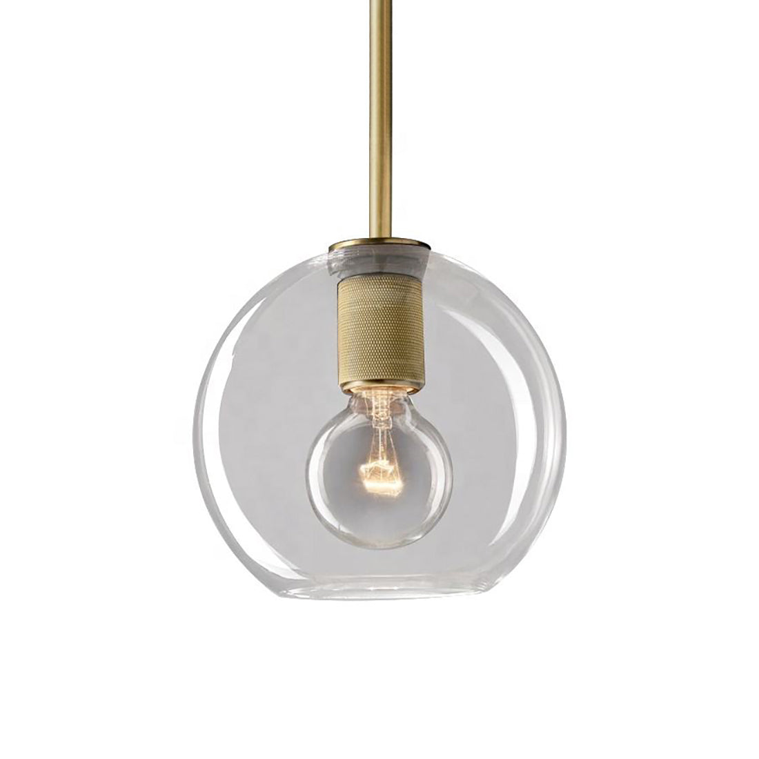 Glass Shaded Pendant Light