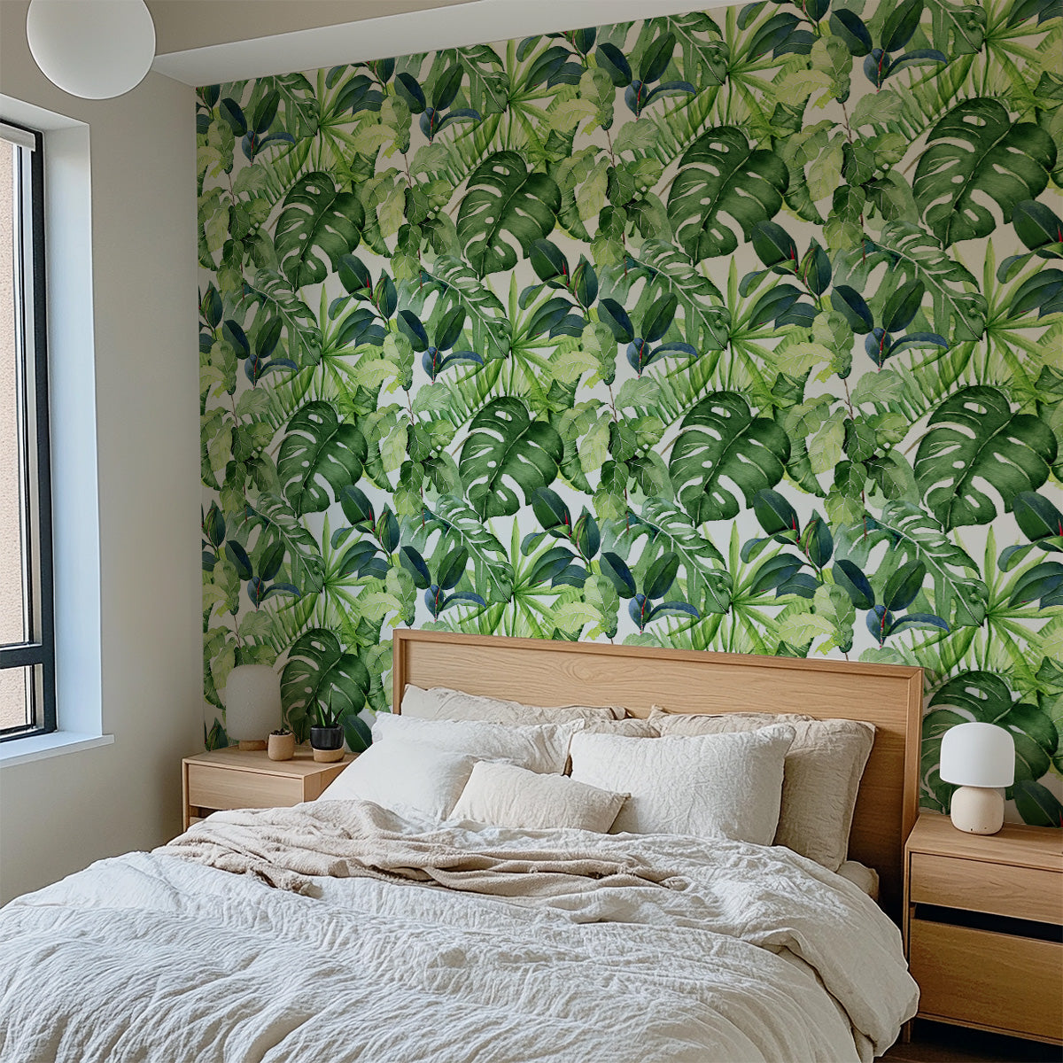 Green Tropical Wallpaper