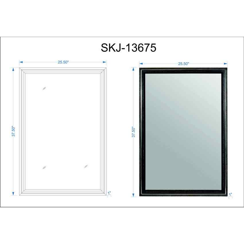 Breedeweg Modern Wall Mirror