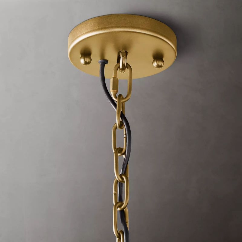 Harson Calcite Round Chandelier 31"