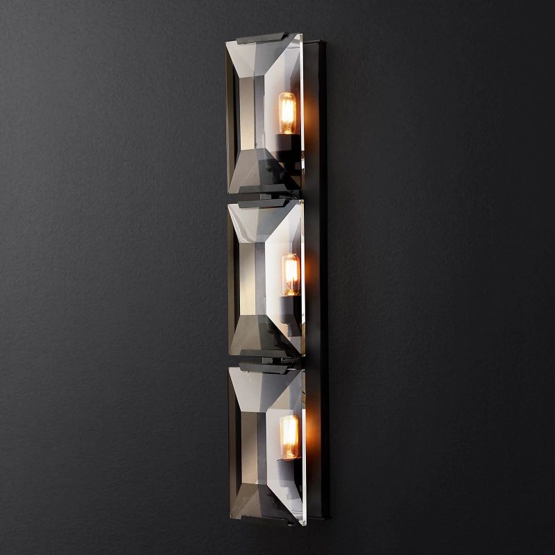 Crystal Triple Wall Lamp