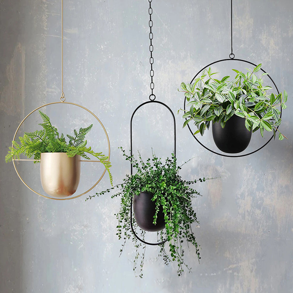 Halo Hanging Planters