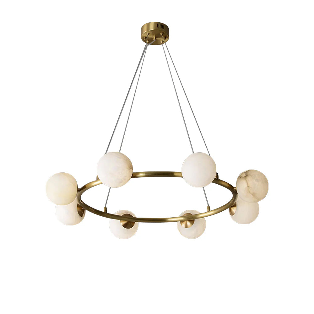 Helix Alabaster Chandelier